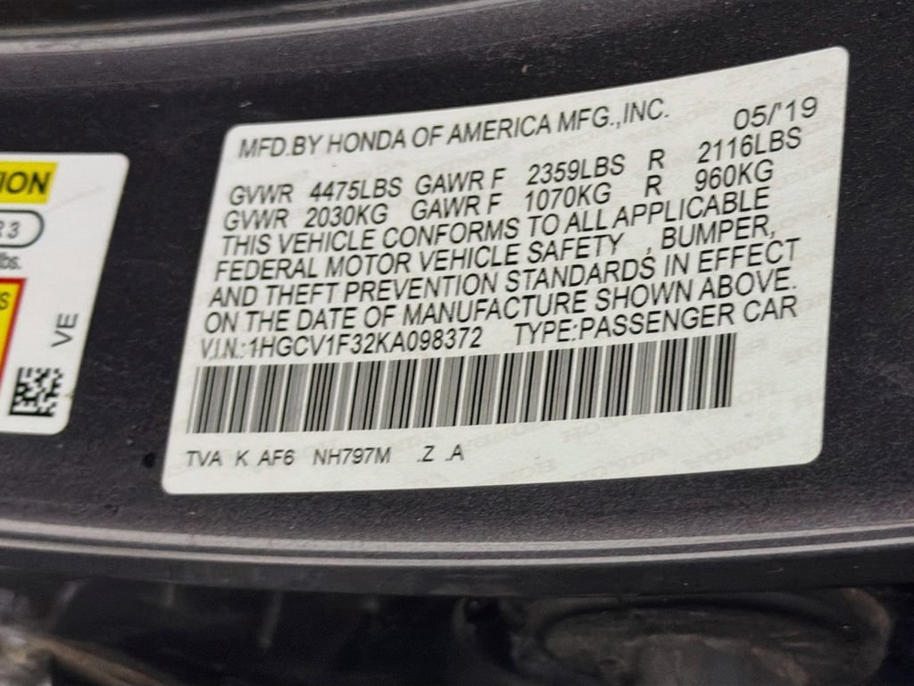 Used 2019 Honda Accord Sport image 27