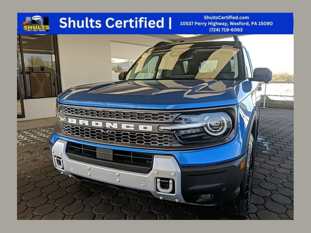 Certified 2025 Ford Bronco Sport Badlands w/ Badlands Tech Package