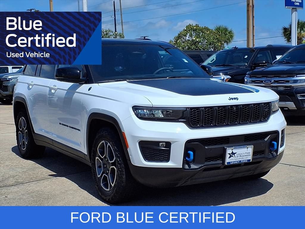 Used 2022 Jeep Grand Cherokee Trailhawk w/ Advanced Protech Group II AWD/4WD image 7