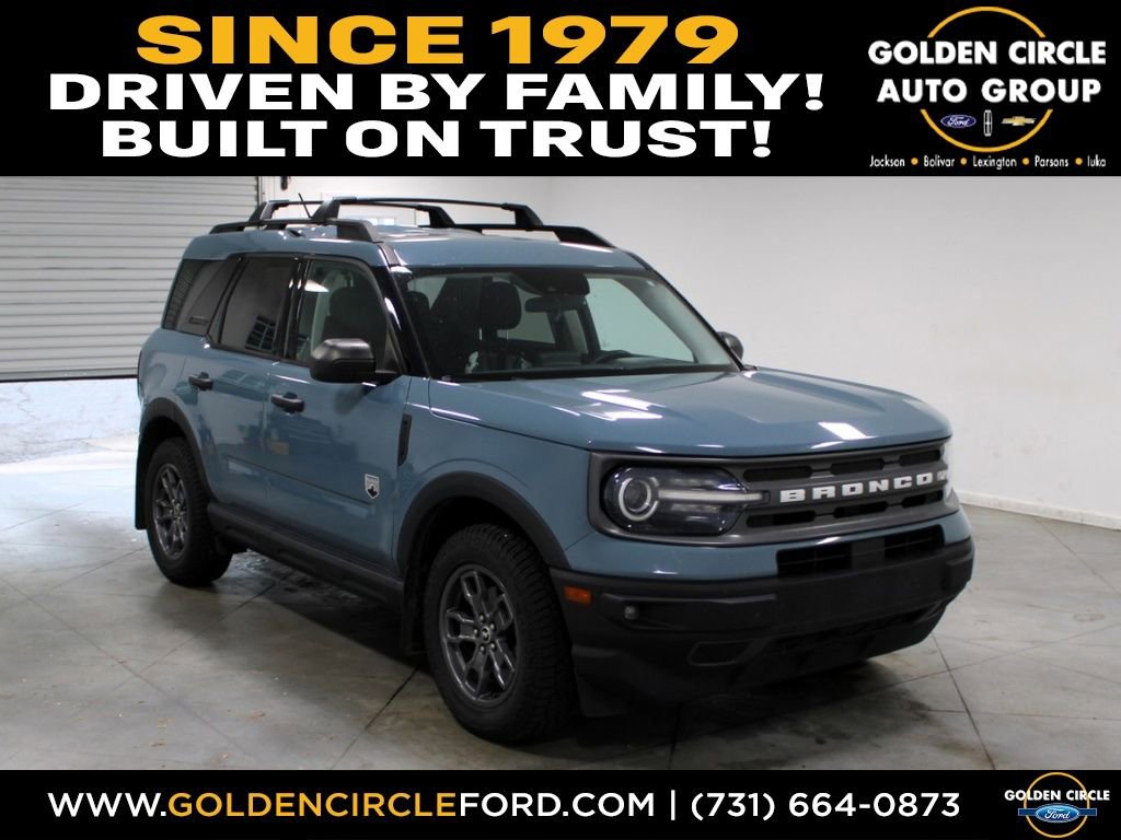 Certified 2021 Ford Bronco Sport Big Bend