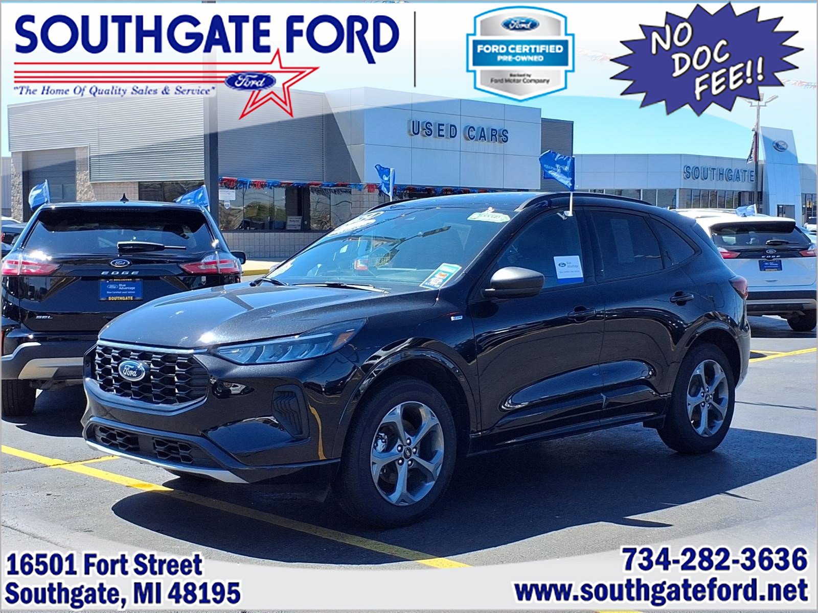 Certified 2024 Ford Escape ST-Line w/ Tech Pack #1 image 1