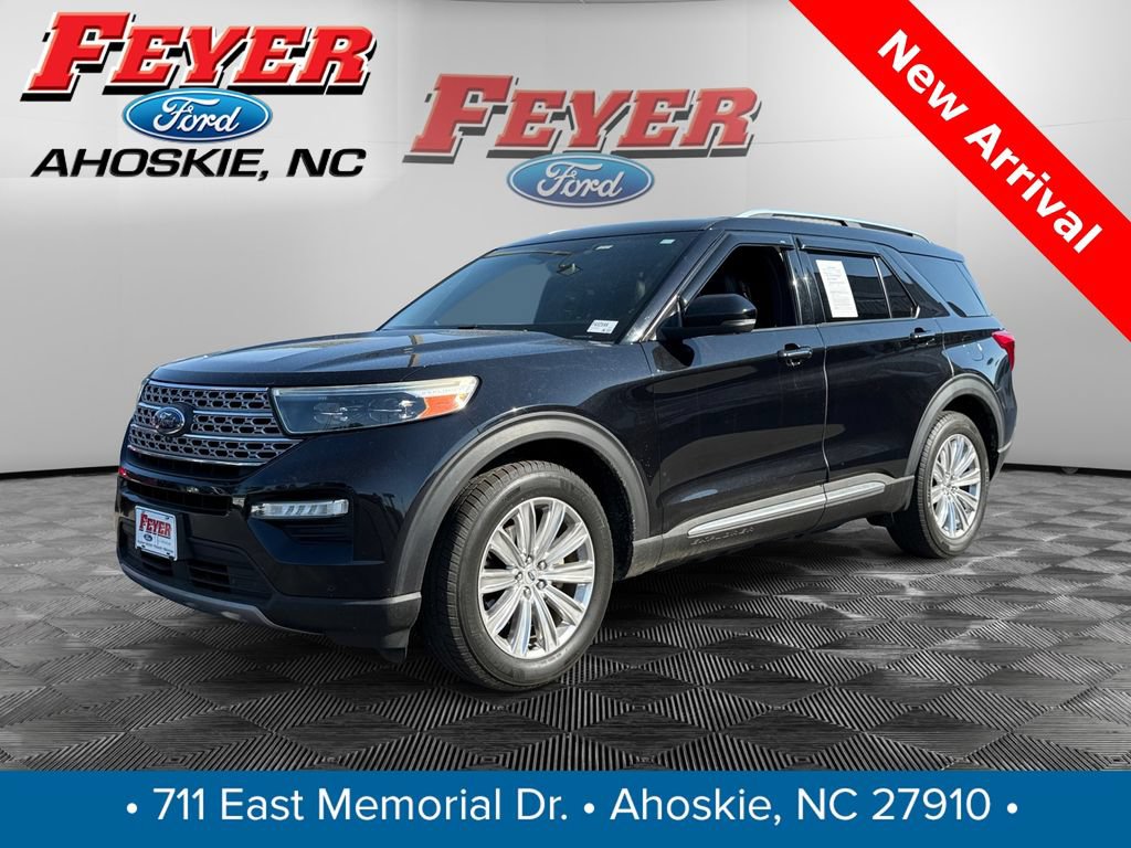 Certified 2020 Ford Explorer Limited w/ Class III Trailer Tow Package AWD/4WD image 1