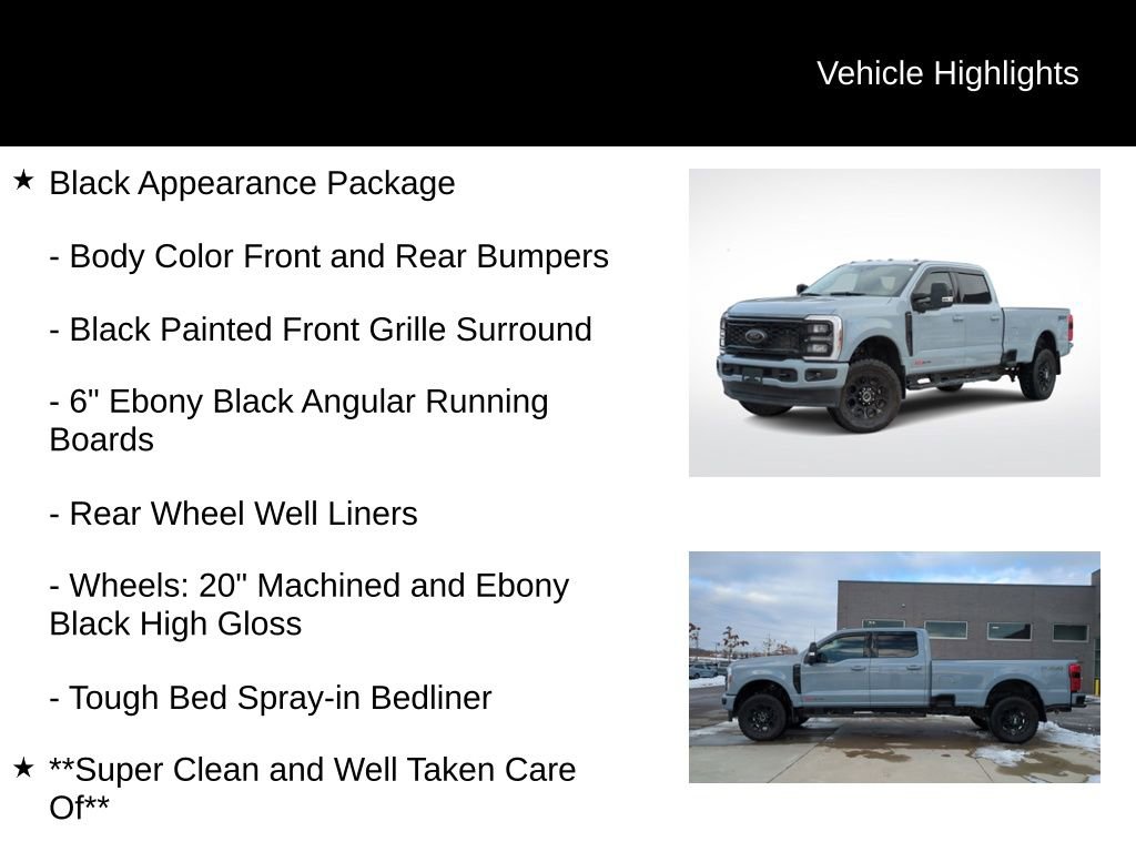 Certified 2025 Ford F350 Lariat w/ Black Appearance Package image 6