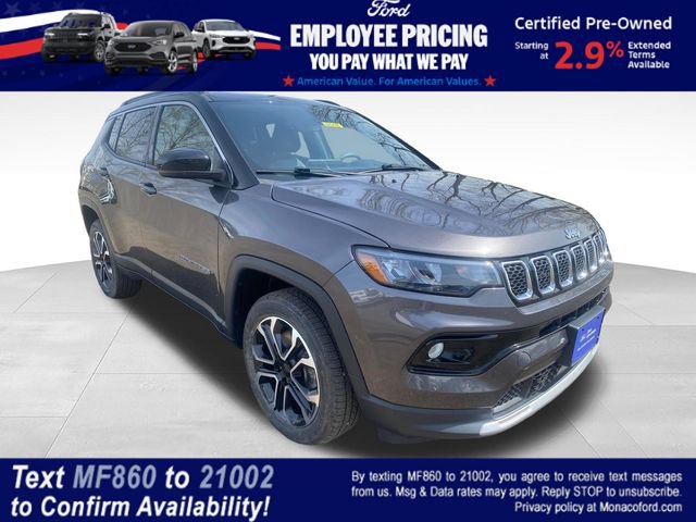 Used 2023 Jeep Compass Limited AWD/4WD image 1