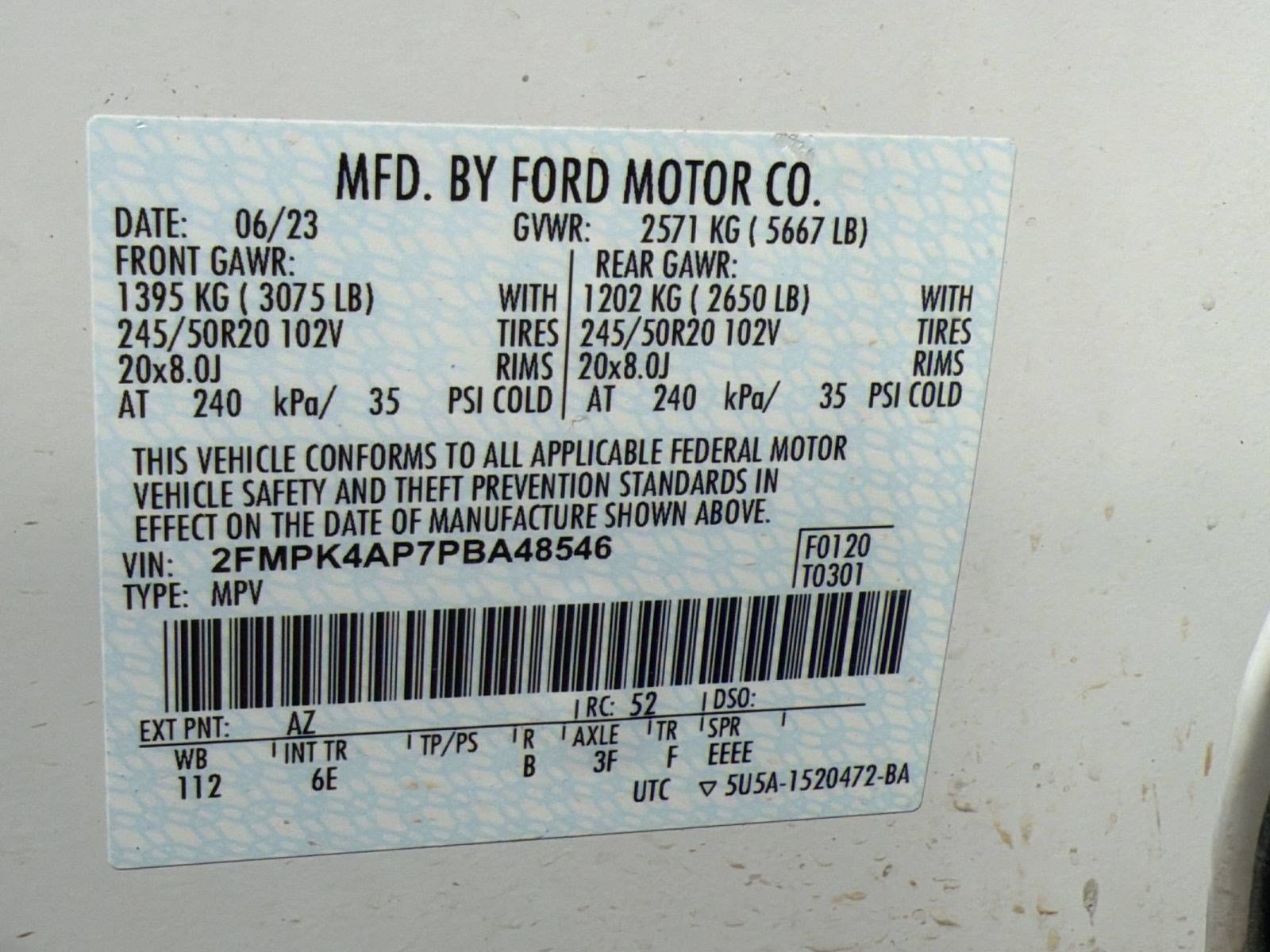 Certified 2023 Ford Edge ST AWD/4WD image 26