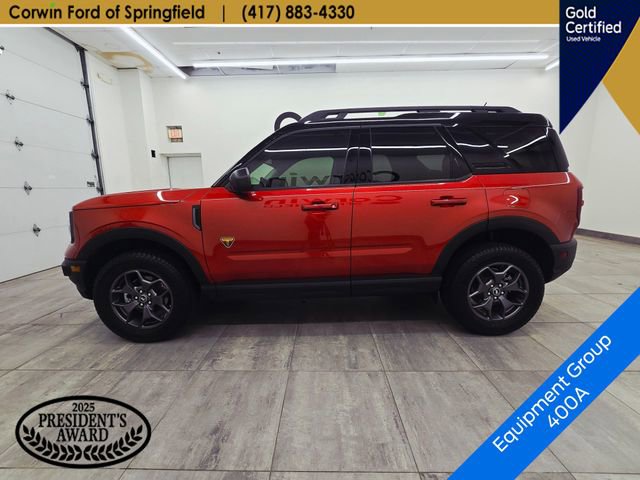Certified 2023 Ford Bronco Sport Badlands w/ Premium Package AWD/4WD image 2