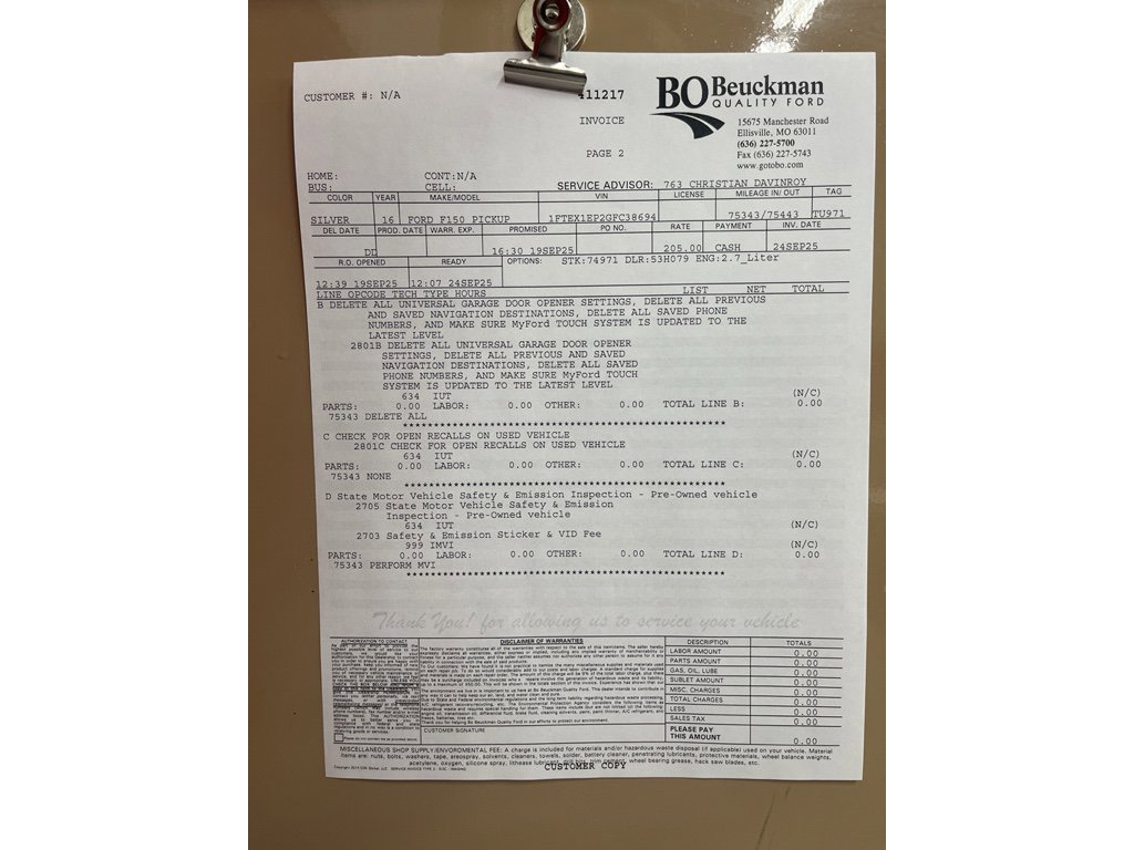 Certified 2016 Ford F150 Lariat image 37