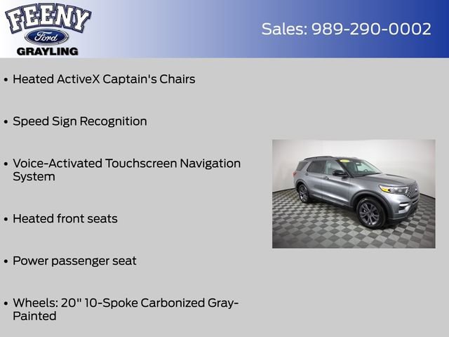 Certified 2023 Ford Explorer XLT w/ Equipment Group 202A image 24