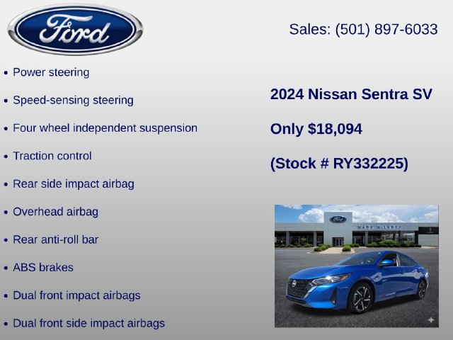 Used 2024 Nissan Sentra SV FWD image 12
