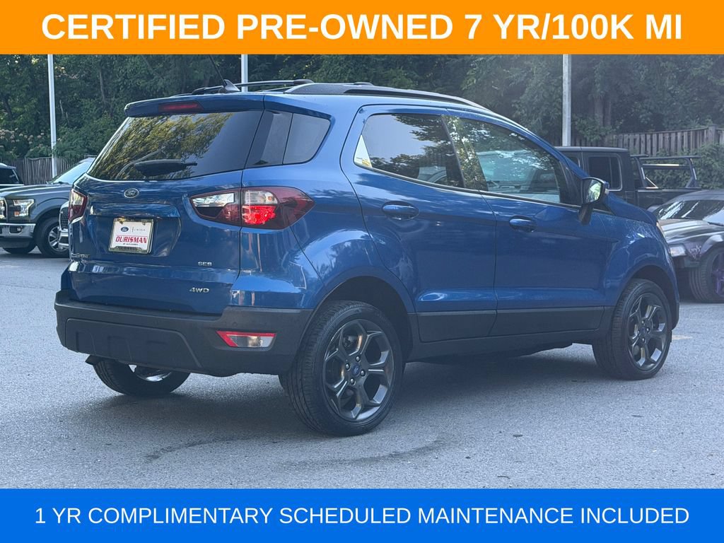 Certified 2018 Ford EcoSport SES w/ Interior Protection Package AWD/4WD image 8