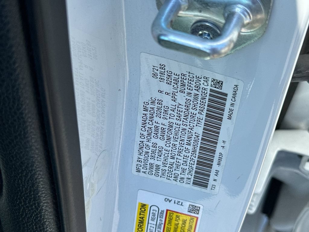 Used 2022 Honda Civic LX image 26