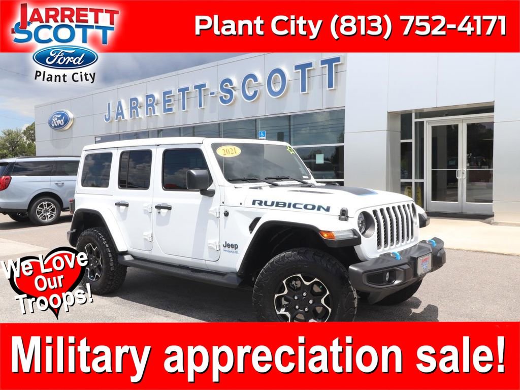 Used 2021 Jeep Wrangler Unlimited Rubicon 4xe w/ Cold Weather Group