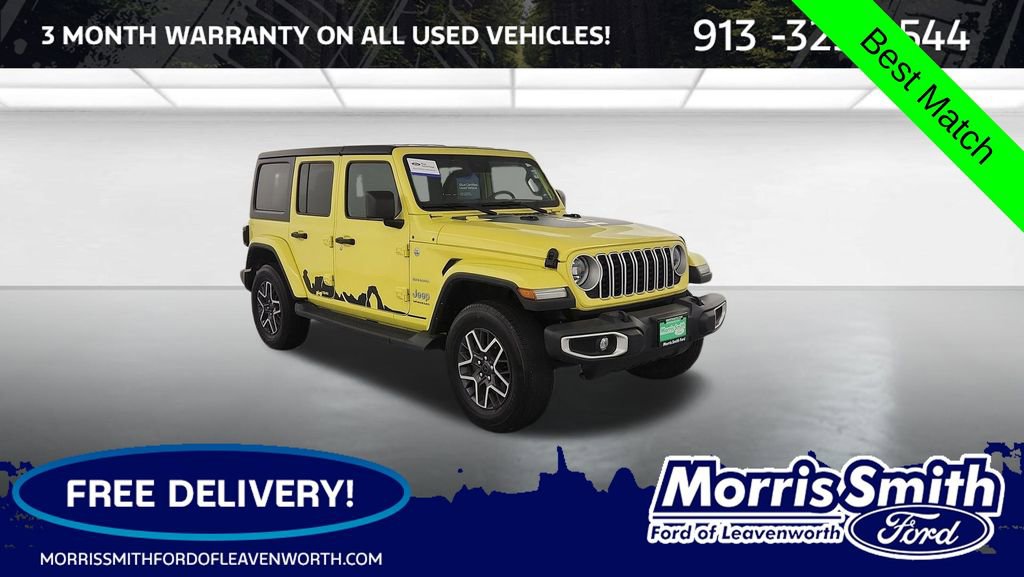 Used 2024 Jeep Wrangler Unlimited Sahara