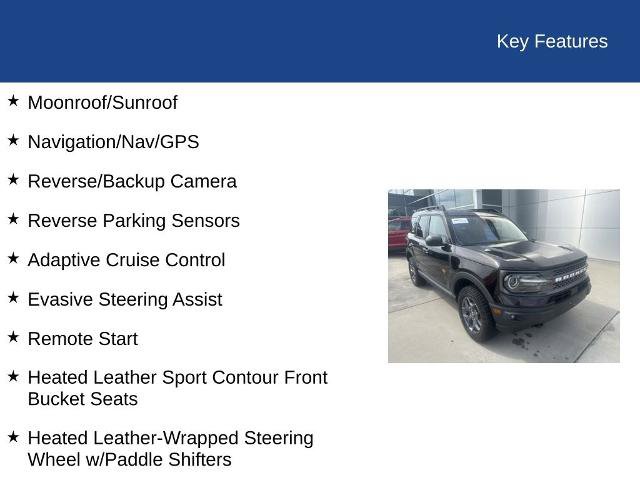 Certified 2021 Ford Bronco Sport Badlands w/ Badlands Package AWD/4WD image 37