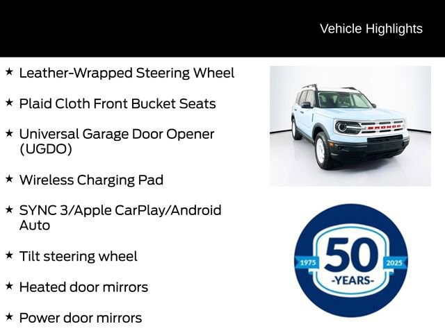 Certified 2023 Ford Bronco Sport Heritage w/ Heritage Convenience Package AWD/4WD image 16