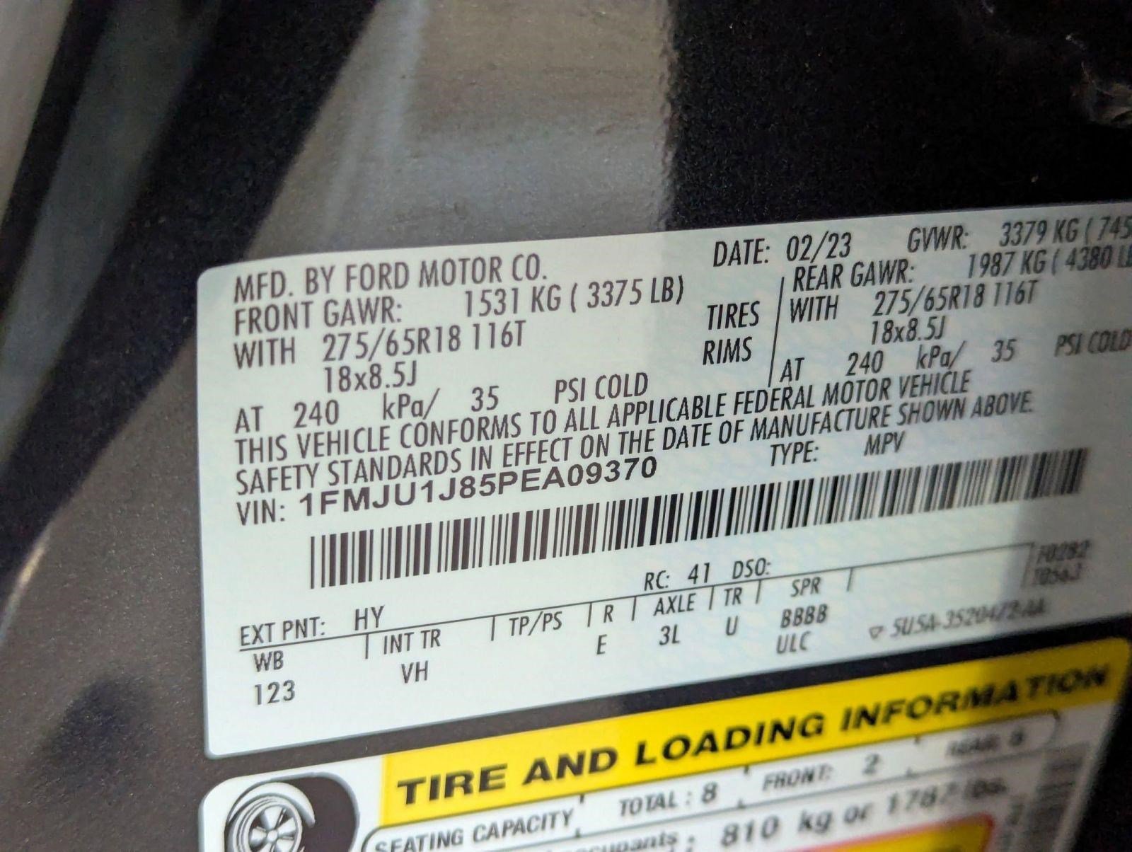 Certified 2023 Ford Expedition XLT image 21