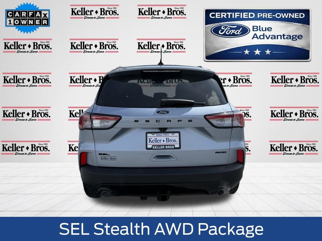 Certified 2022 Ford Escape SEL w/ SEL Stealth AWD Package image 4