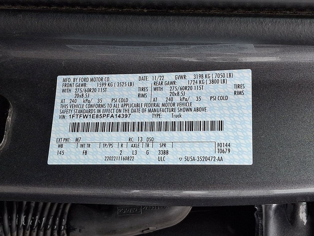 Certified 2023 Ford F150 XLT w/ Equipment Group 302A High AWD/4WD image 29