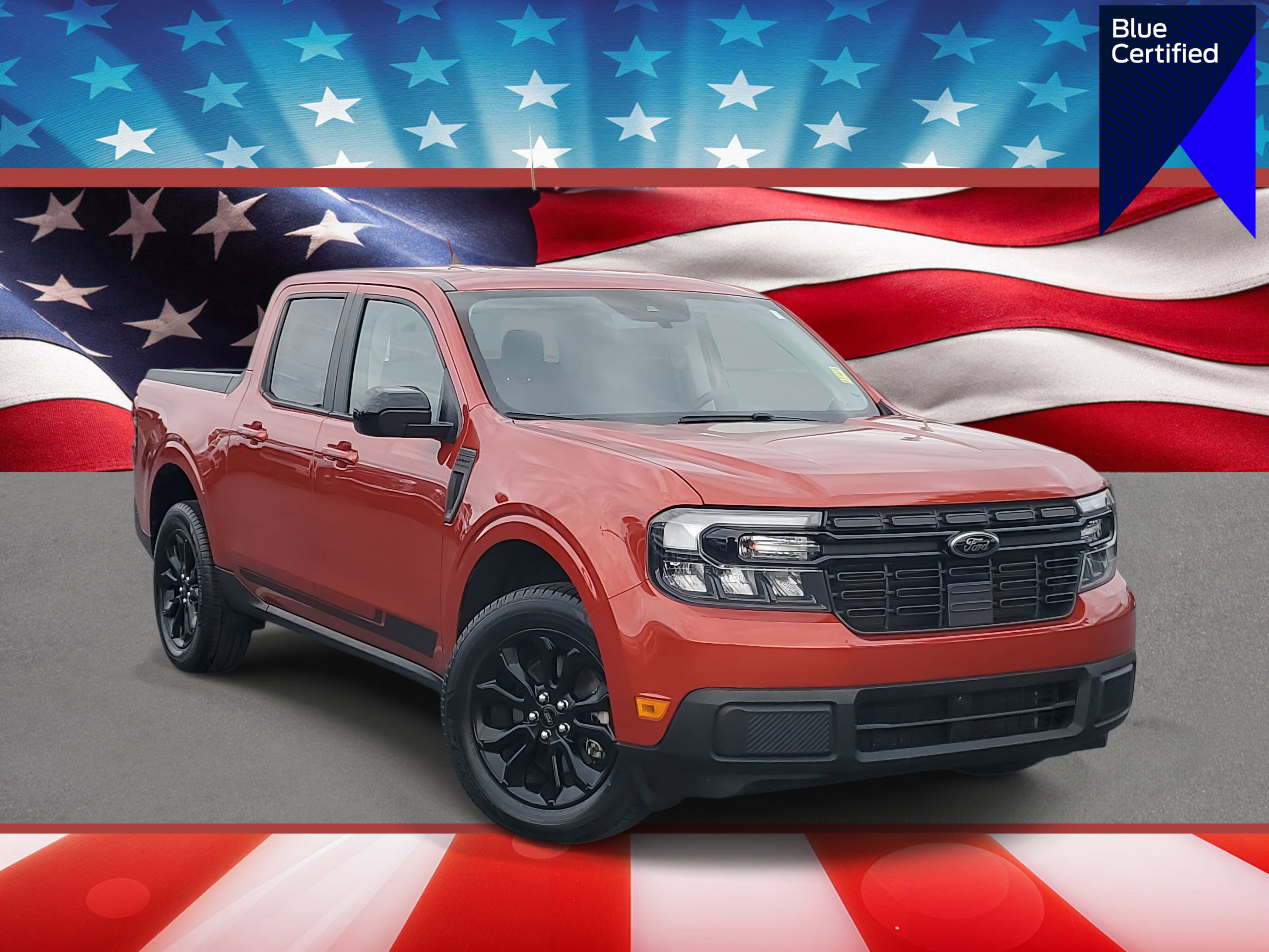 Certified 2024 Ford Maverick Lariat w/ Black Appearance Package image 1