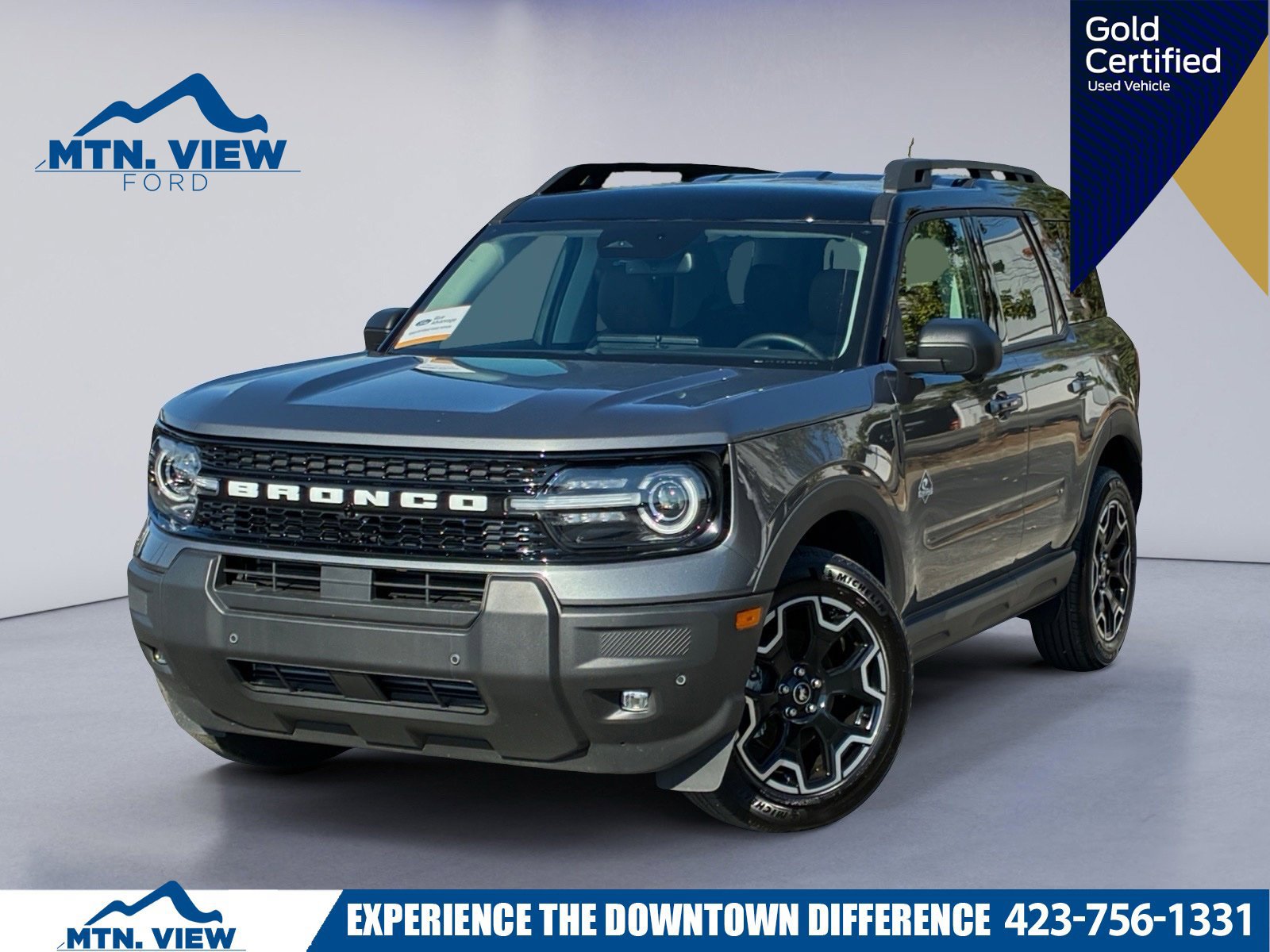 Certified 2025 Ford Bronco Sport Outer Banks w/ Outer Banks Tech Package+ AWD/4WD image 1