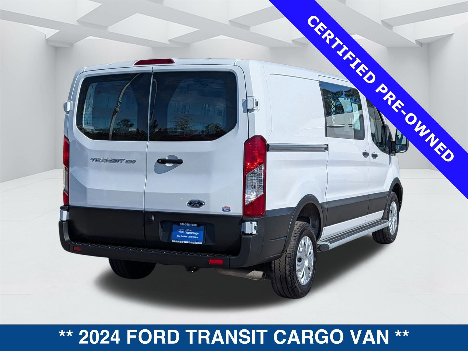 Certified 2024 Ford Transit 250 Low Roof w/ Exterior Upgrade Package image 4