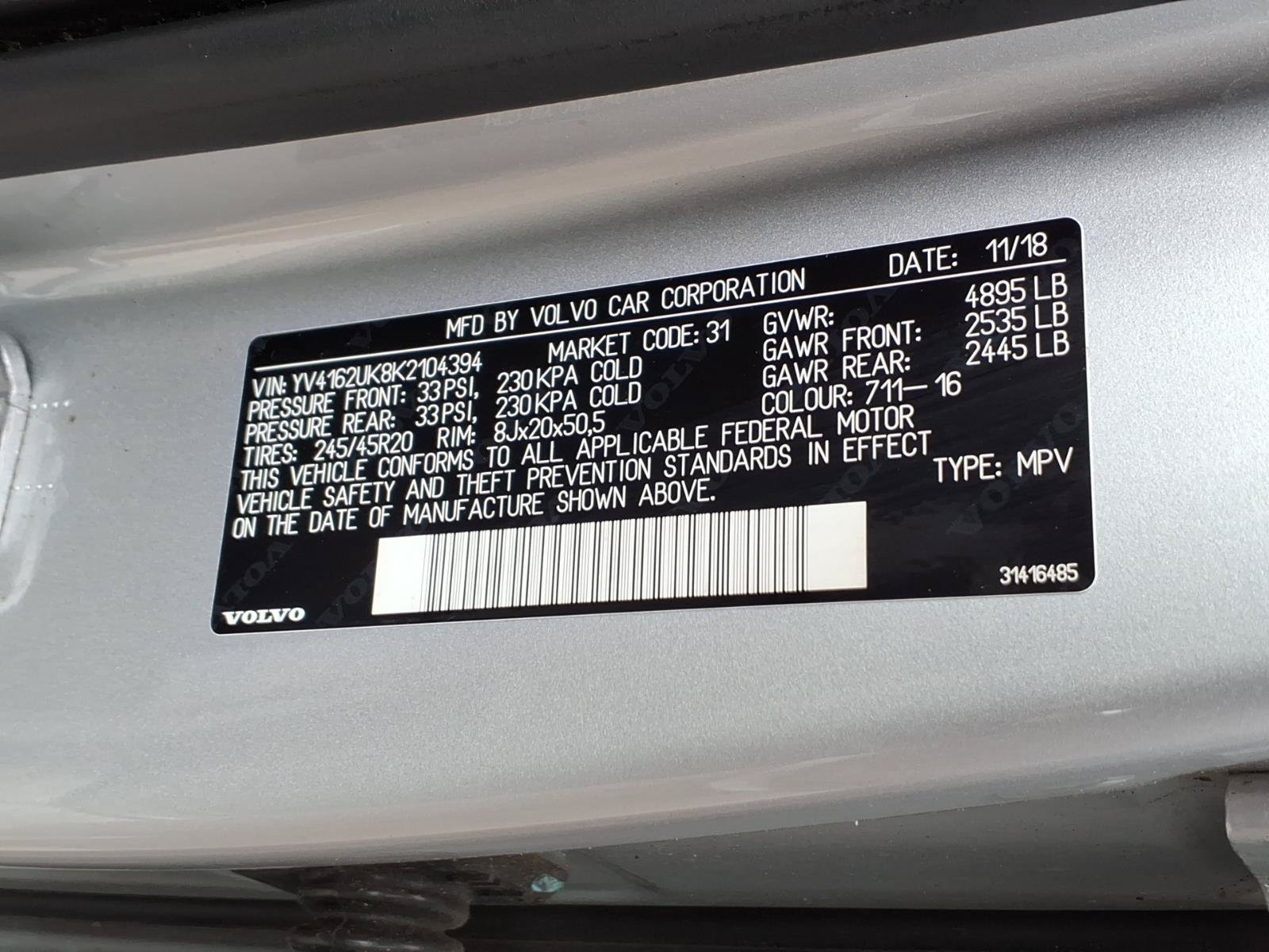 Used 2019 Volvo XC40 T5 Momentum AWD/4WD image 31