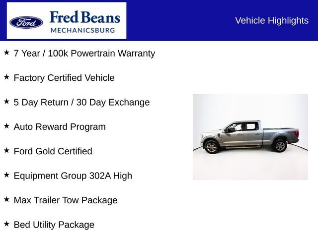 Certified 2023 Ford F150 XLT w/ Equipment Group 302A High AWD/4WD image 7
