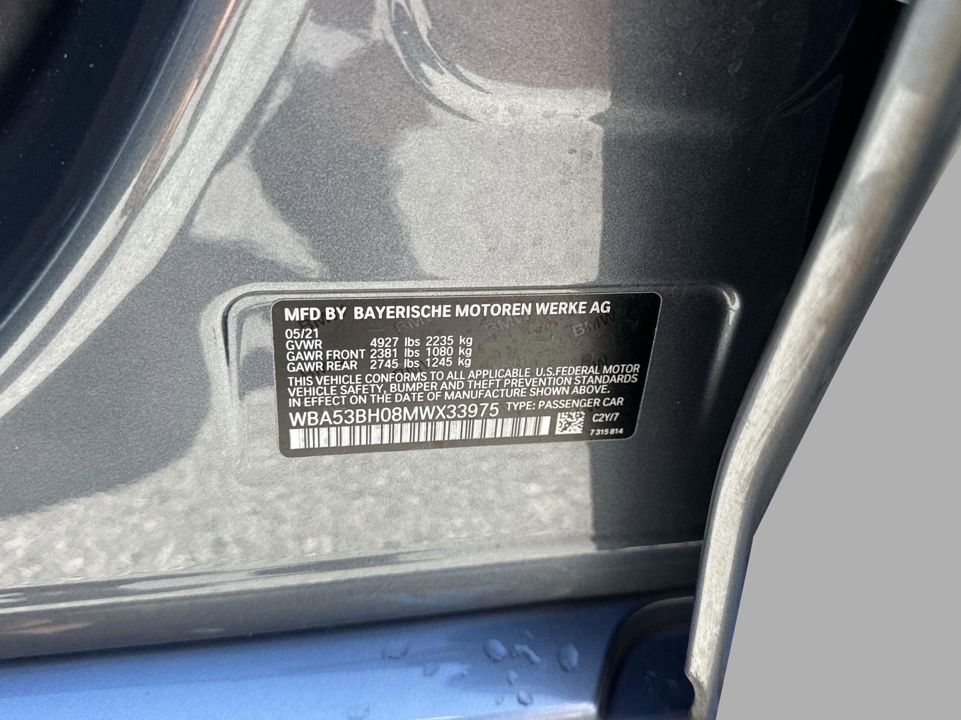 Used 2021 BMW 530i w/ M Sport Package RWD image 67