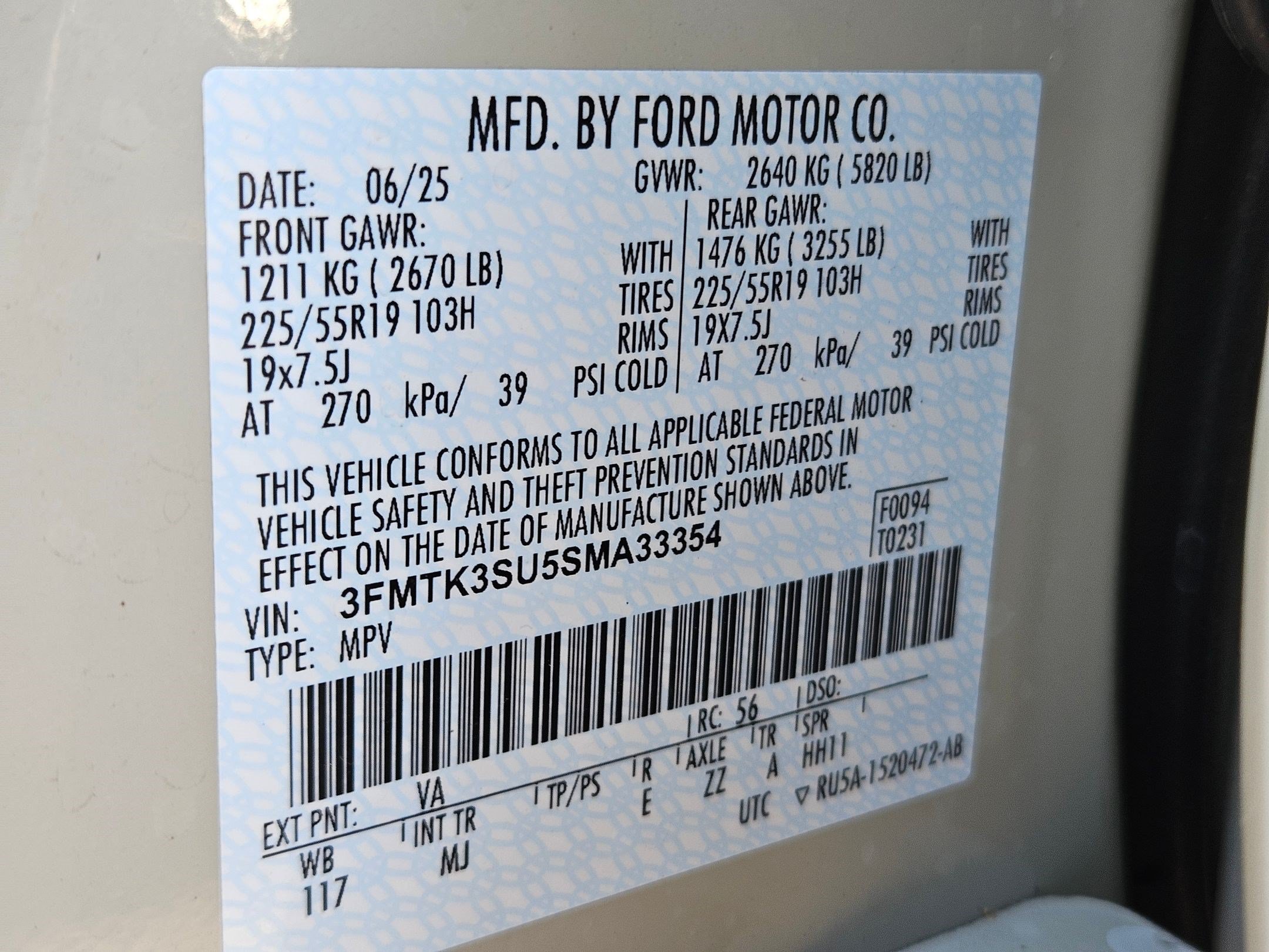 Certified 2025 Ford Mustang Mach-E Premium AWD/4WD image 36