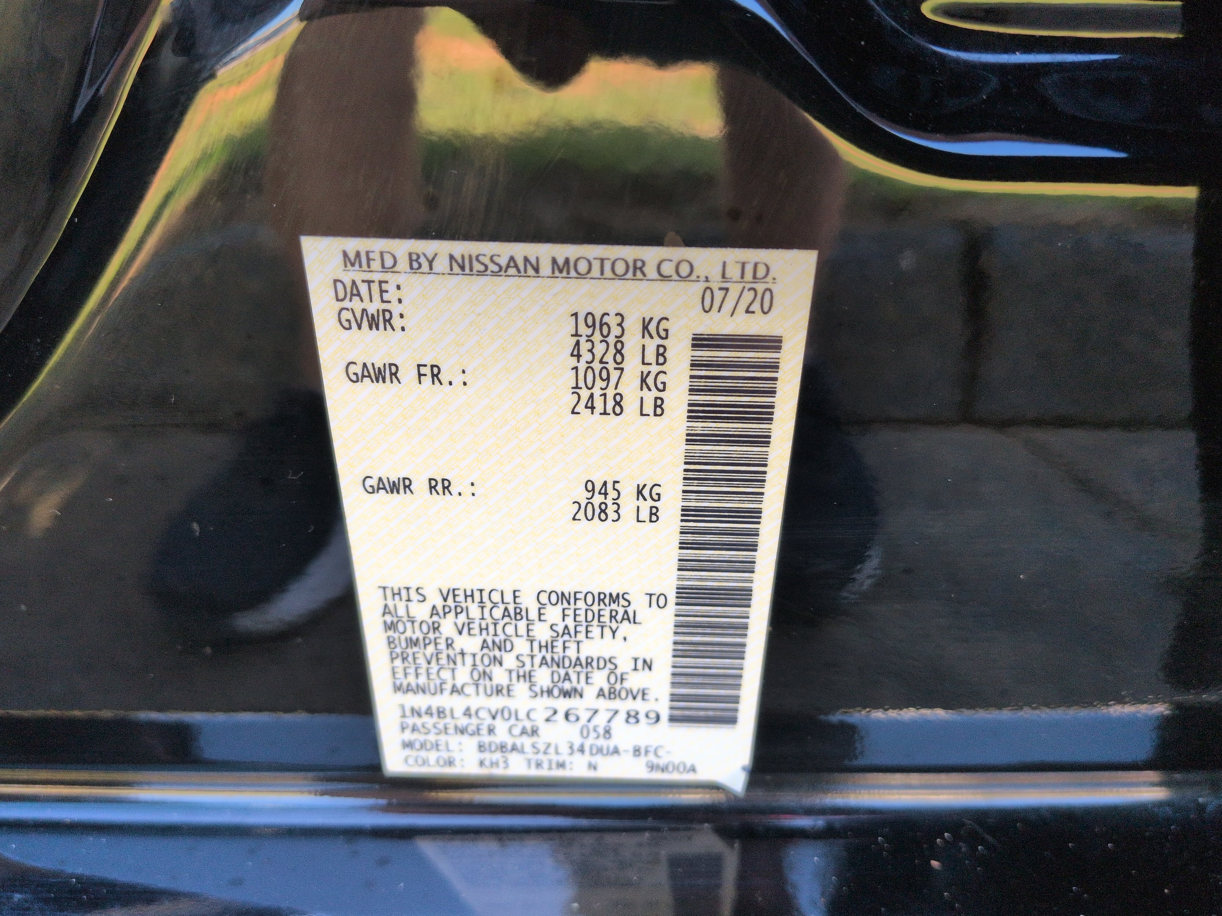 Used 2020 Nissan Altima 2.5 SR FWD image 25