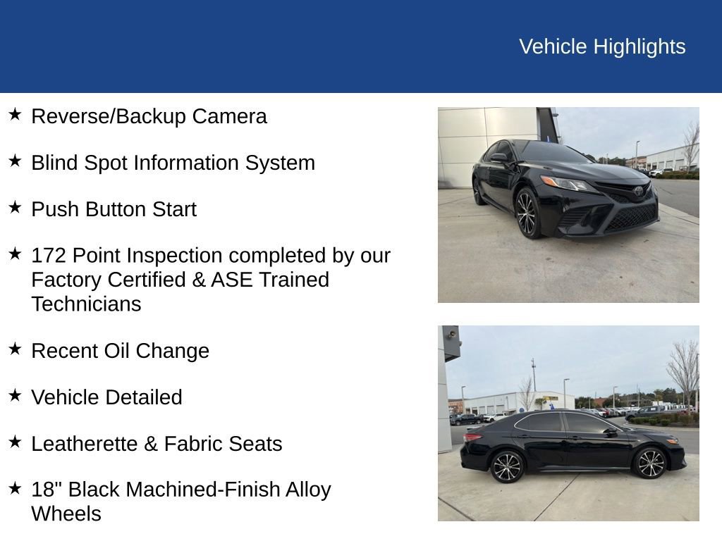 Used 2018 Toyota Camry SE image 26