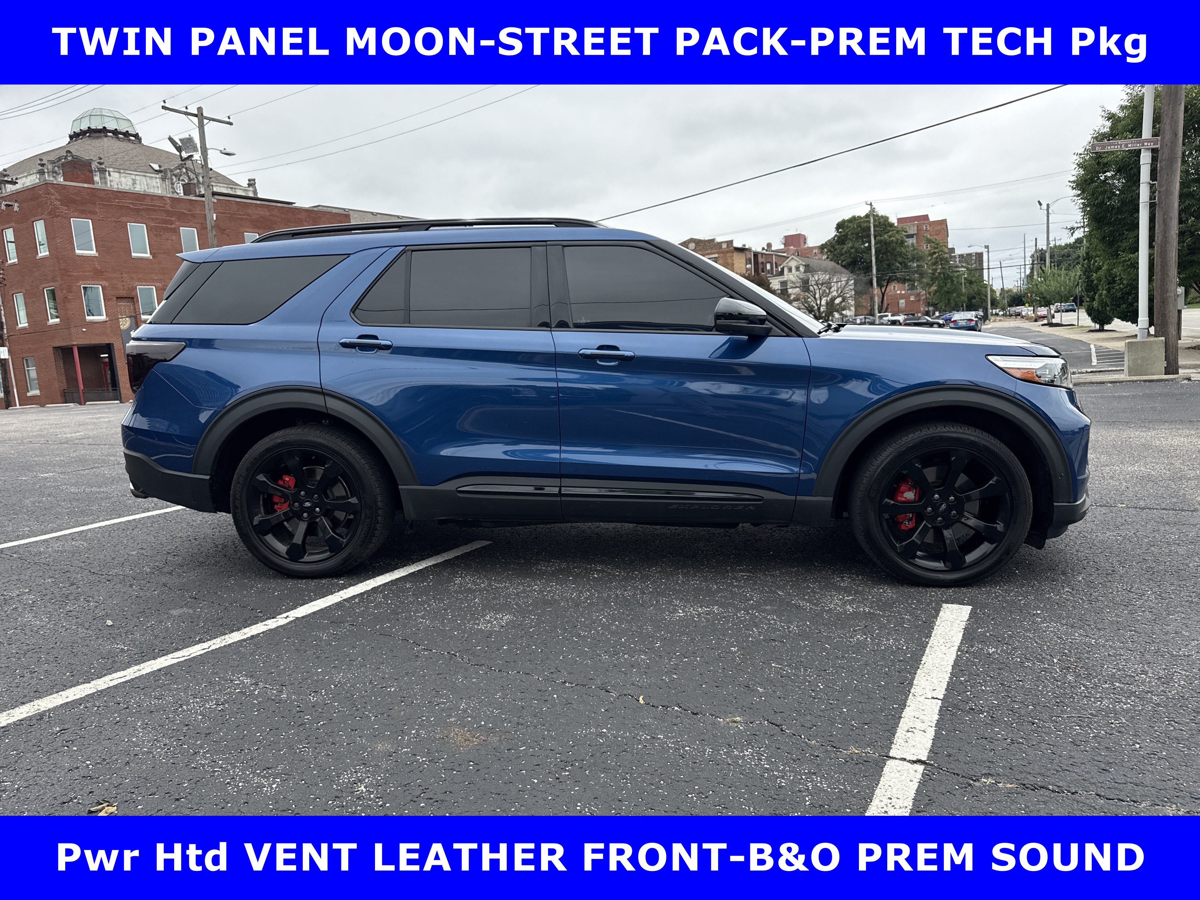 Certified 2021 Ford Explorer ST w/ Equipment Group 401A AWD/4WD image 2