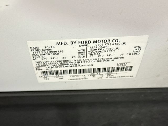 Certified 2019 Ford Explorer XLT w/ Equipment Group 202A AWD/4WD image 32