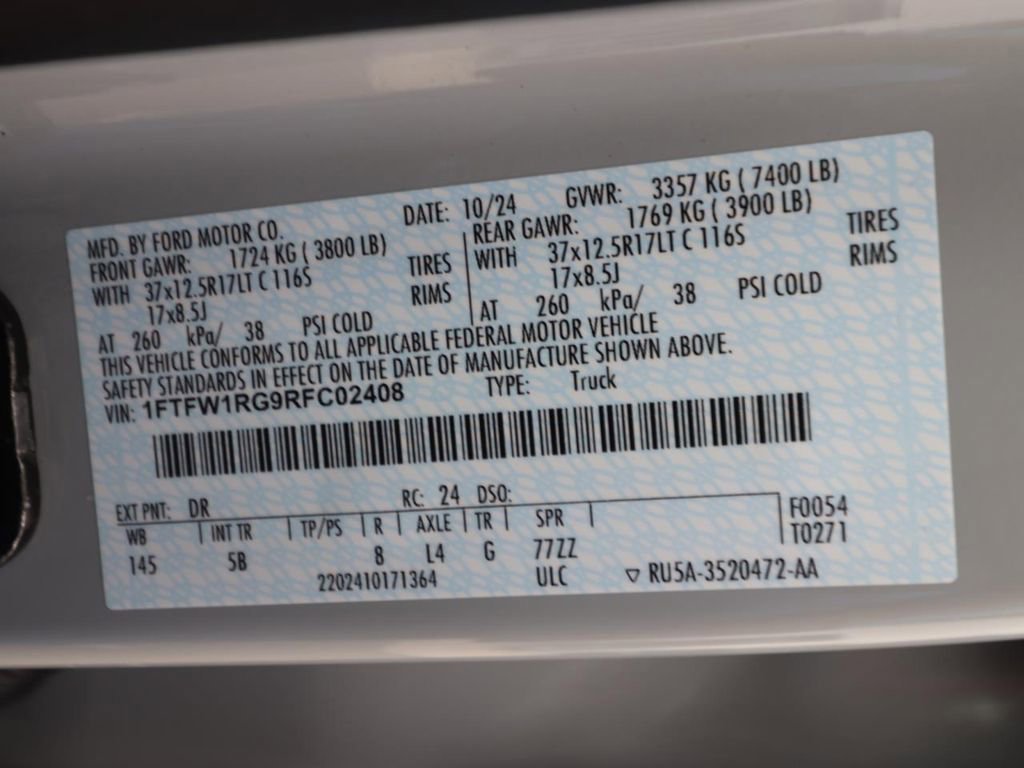 Certified 2024 Ford F150 Raptor image 27