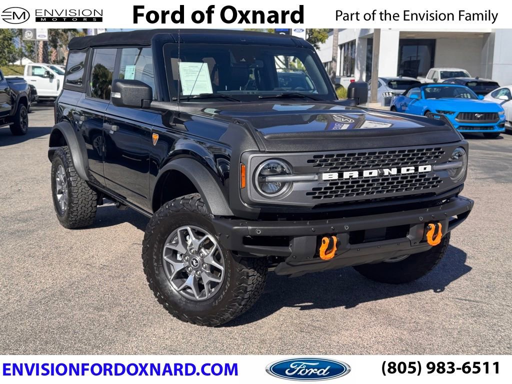 Certified 2023 Ford Bronco Badlands