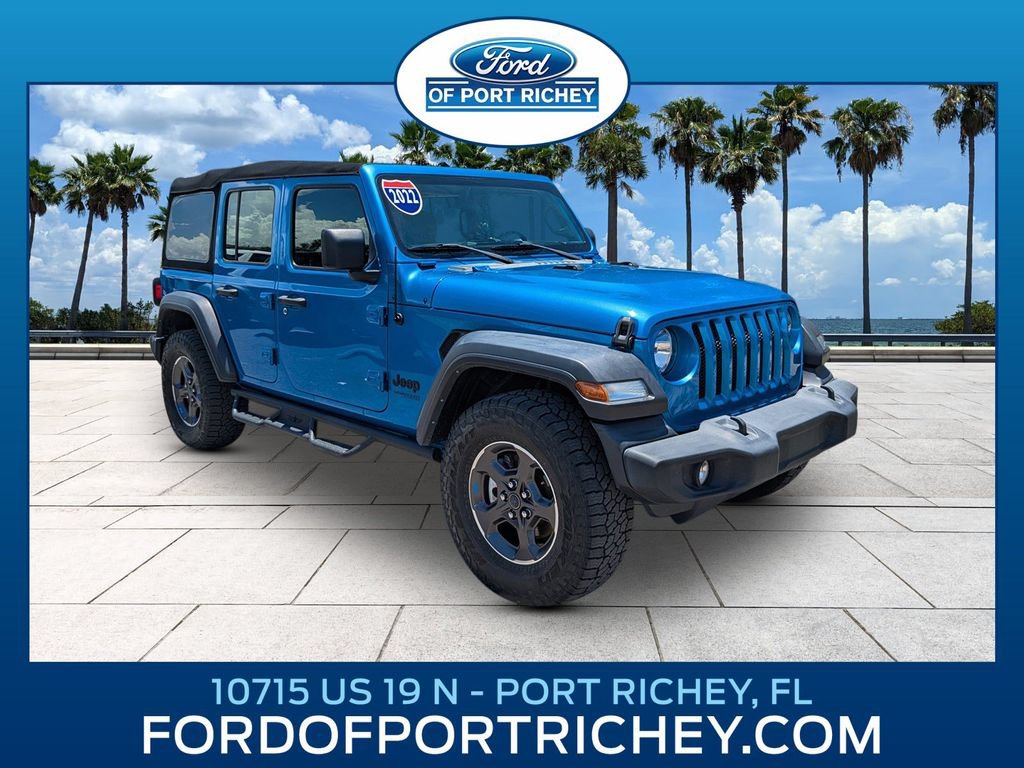 Used 2022 Jeep Wrangler Unlimited Sport AWD/4WD image 1