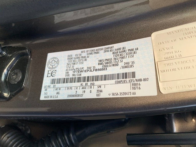 Certified 2020 Ford F150 XLT AWD/4WD image 28