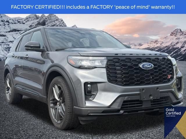 Certified 2025 Ford Explorer ST w/ Sun And Sound Package