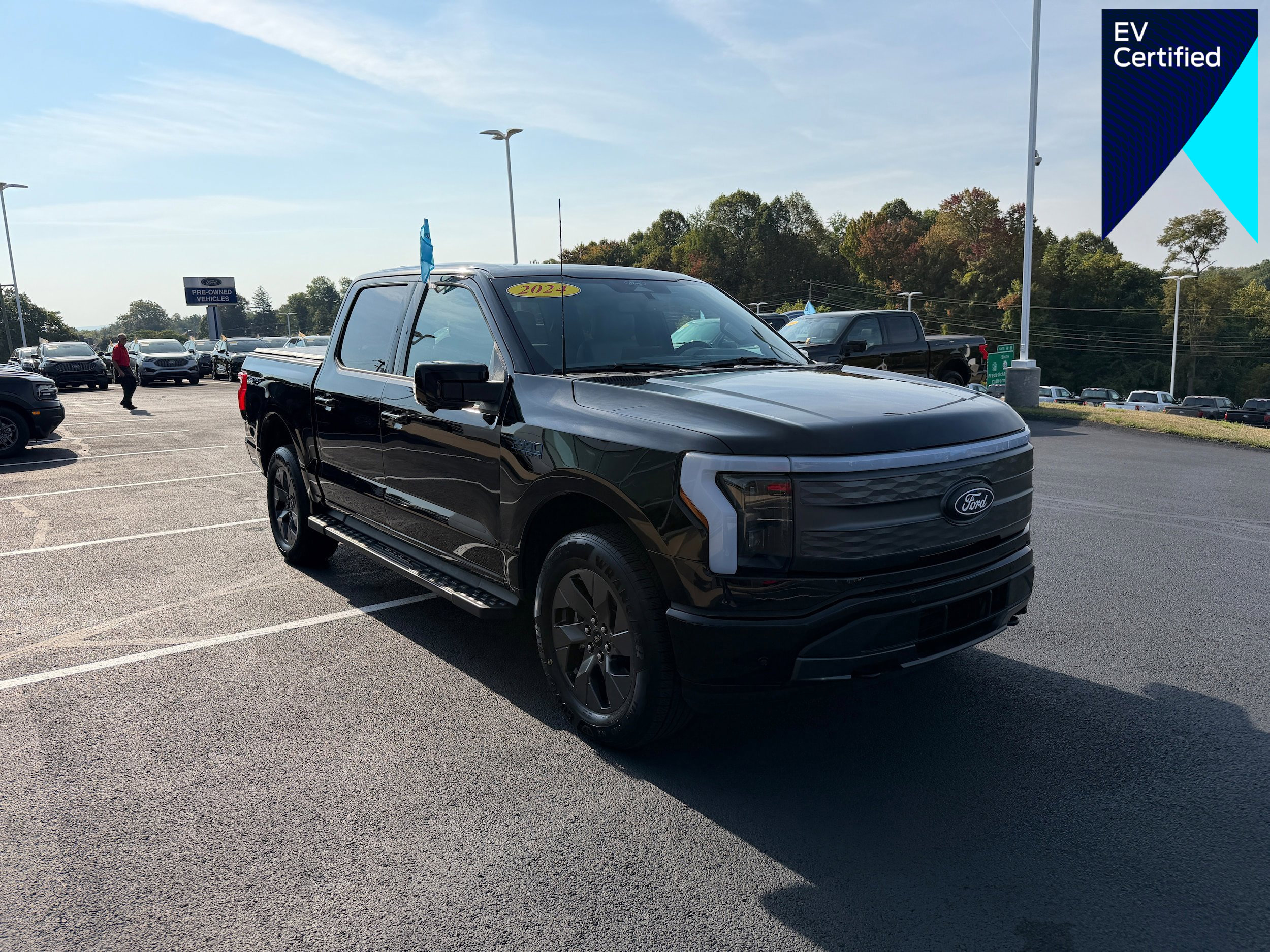 Certified 2024 Ford F150 Lightning Lariat