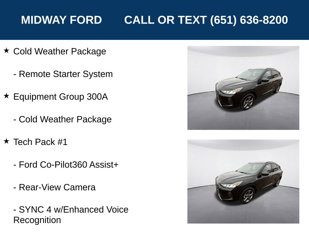 Certified 2024 Ford Escape ST-Line w/ Tech Pack #1 AWD/4WD image 10