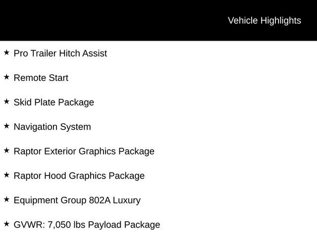 Certified 2020 Ford F150 Raptor w/ Equipment Group 802A Luxury AWD/4WD image 20