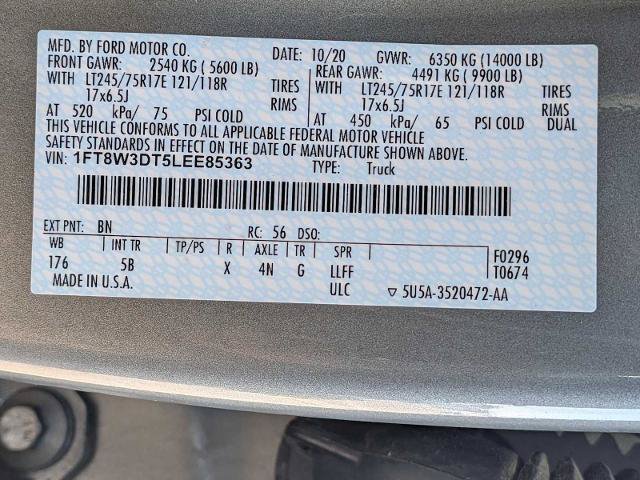 Certified 2020 Ford F350 Lariat w/ Lariat Value Package AWD/4WD image 40