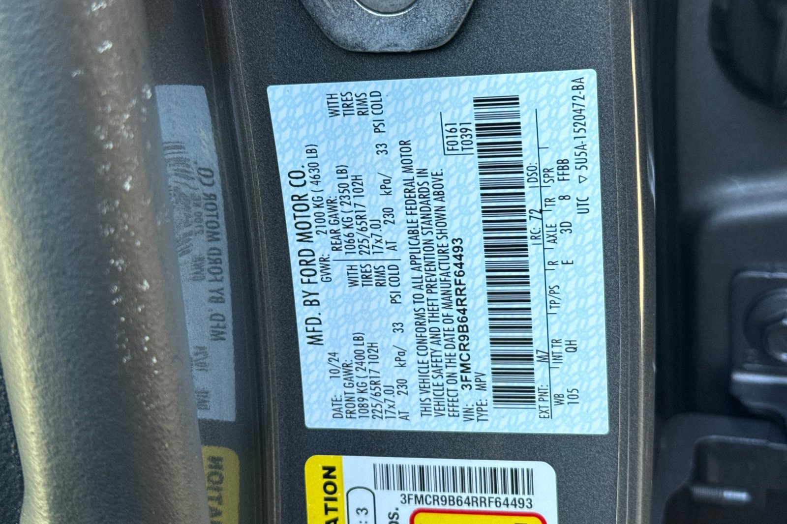 Certified 2024 Ford Bronco Sport Big Bend AWD/4WD image 29