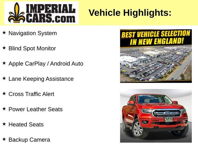 Certified 2023 Ford Ranger Lariat w/ Technology Package AWD/4WD image 5