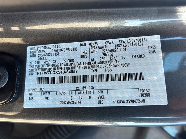 Certified 2025 Ford F150 Platinum AWD/4WD image 21