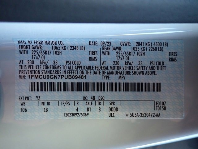 Certified 2023 Ford Escape Active w/ Tech Pack #2 image 21