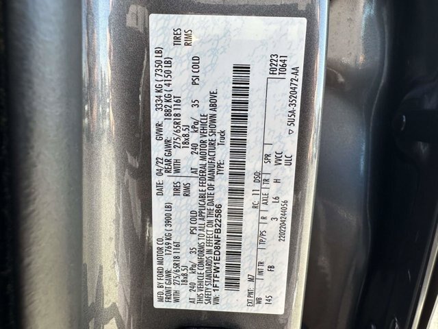 Certified 2022 Ford F150 XLT w/ Equipment Group 302A High AWD/4WD image 32