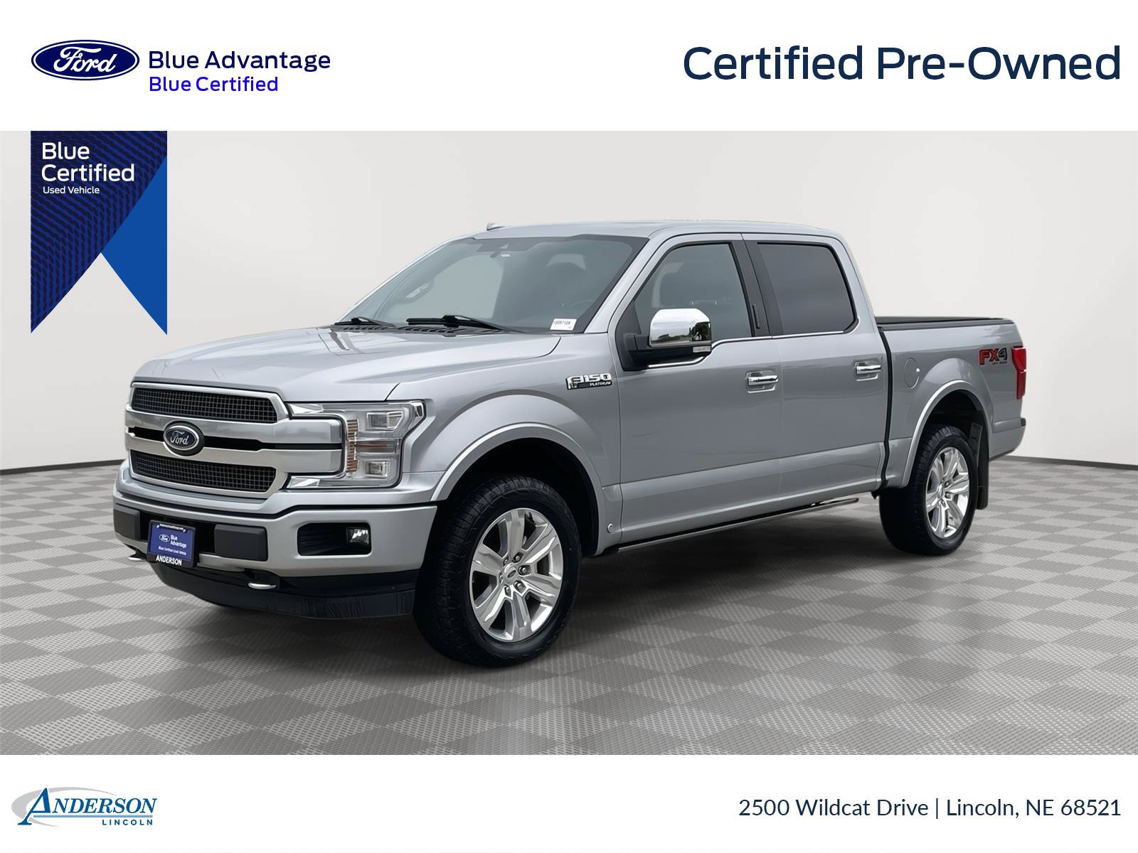 Certified 2020 Ford F150 Platinum w/ Equipment Group 701A Luxury AWD/4WD image 1