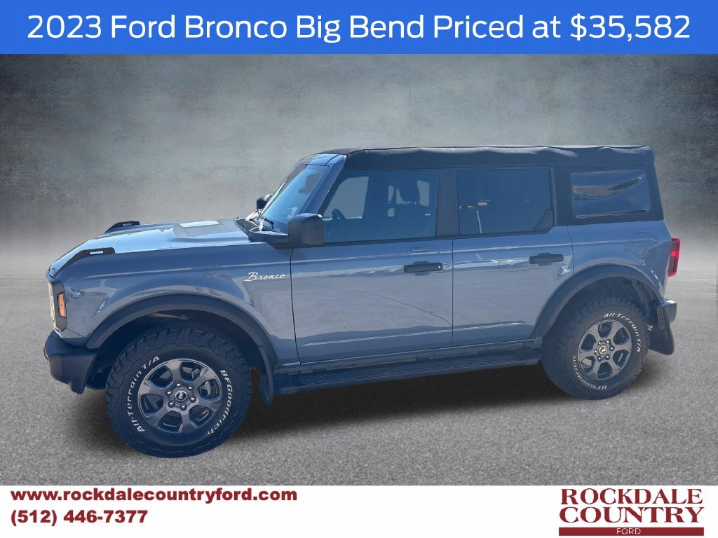 Certified 2023 Ford Bronco Big Bend