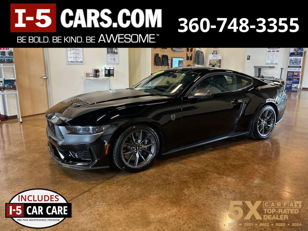 Certified 2025 Ford Mustang Dark Horse w/ Security Package RWD image 1